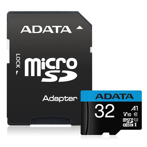 کارت حافظه microSDHC ای دیتا مدل C10 U1 100MB ظرفیت 32 گیگابایت
