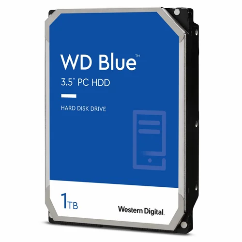 هارد دیسک اینترنال وسترن دیجیتال مدل آبی WD BLUE ظرفیت 1TB