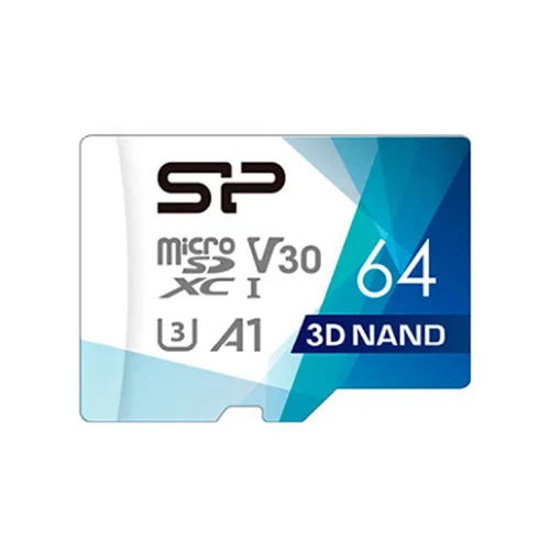 کارت حافظه microSDXC سیلیکون پاور مدل Superior Pro U3 C10 ظرفیت 64GB