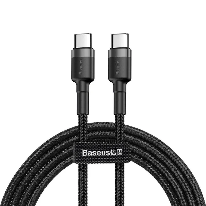 کابل USB-C باسئوس مدل Cafule PD2.0 طول 1 متر با توان 60 وات