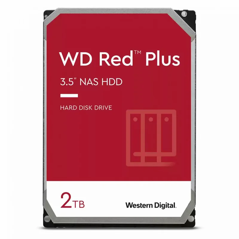 هارد دیسک اینترنال وسترن دیجیتال مدل قرمز  Red WD20EFPX ظرفیت 2TB - اصلی نو