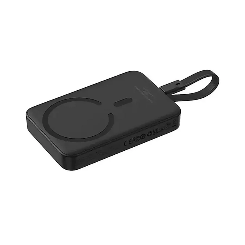 پاوربانک باسئوس مدل  Magnetic & CABLE CHARGING 30w با ظرفیت 10000 میلی آمپر ساعت