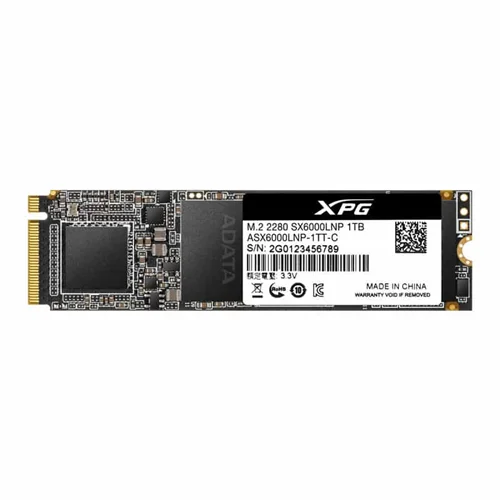 اس اس دی اینترنال ای دیتا ایکس پی جی مدل SX6000 Lite ظرفیت 256 گیگابایت