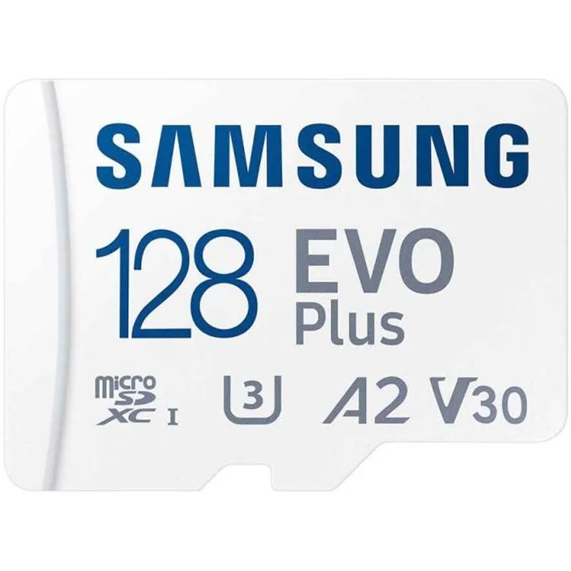 کارت حافظه microSDXC سامسونگ مدل Evo Plus A2 V30 کلاس 10 استاندارد UHS-I U3 سرعت 130MB ظرفیت 128 گیگابایت