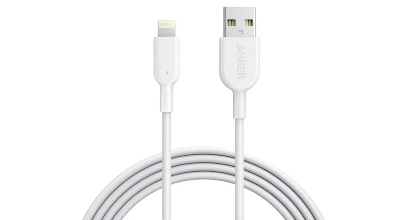 کابل تبدیل USB به لایتنینگ انکر مدل A8433 طول 1.8 متر