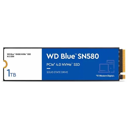 اس اس دی اینترنال وسترن دیجیتال مدل Blue SN580 ظرفیت 1 ترابایت