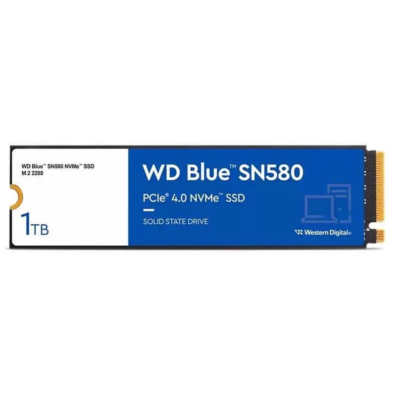 اس اس دی اینترنال وسترن دیجیتال مدل Blue SN580 ظرفیت 1 ترابایت