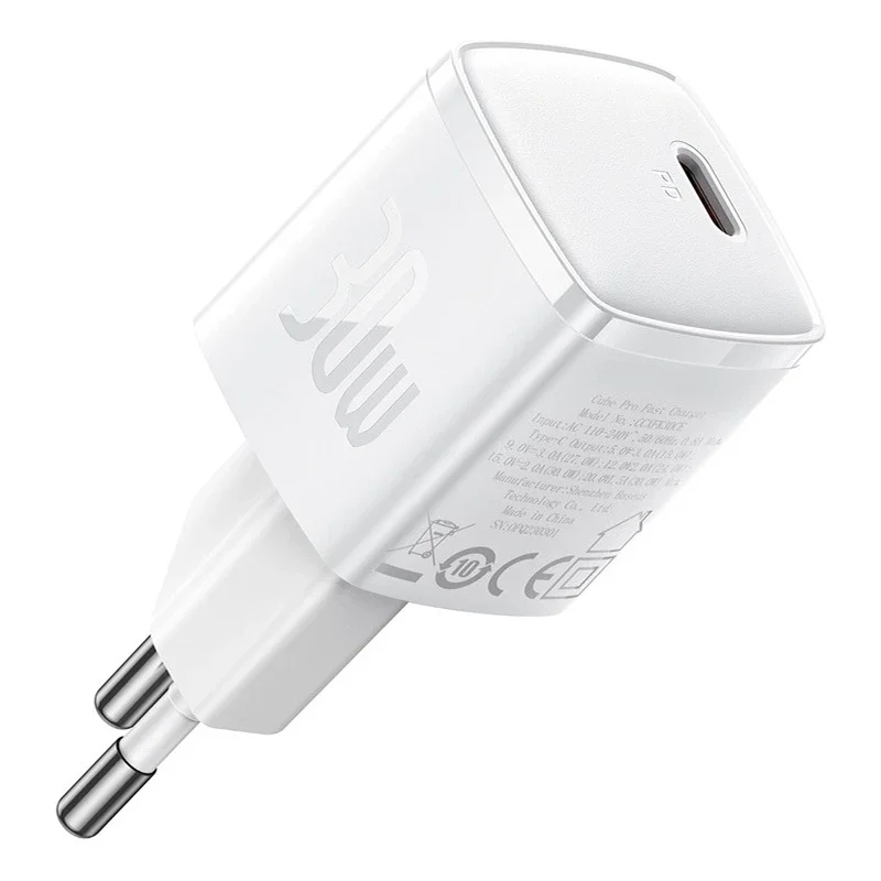 شارژر دیواری 30 وات باسئوس مدل CUBE PRO CCXFK30CE