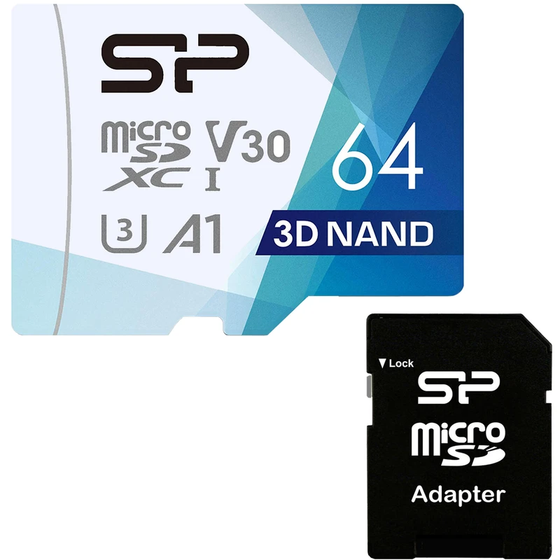 کارت حافظه microSDXC سیلیکون پاور مدل Superior Pro U3 C10 ظرفیت 64GB