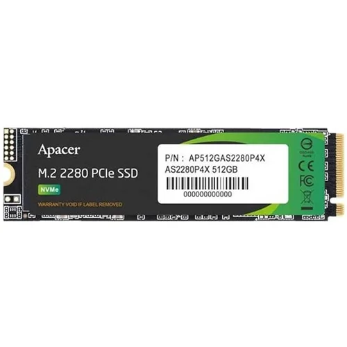 اس اس دی اینترنال اپیسر مدل AS2280P4X M.2 ظرفیت 512 گیگابایت