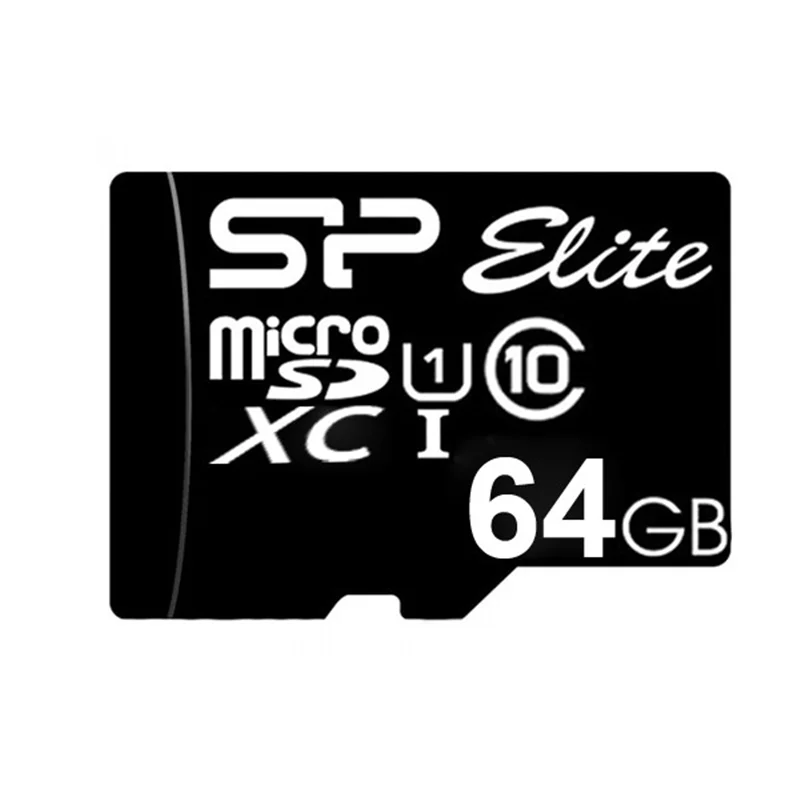 کارت حافظه microSDXC سیلیکون پاور مدل Elite کلاس 10 استاندارد UHC-I U1 سرعت 100MBps ظرفیت 64 گیگابایت