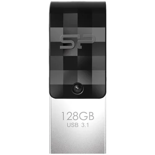 فلش مموری OTG سیلیکون پاور مدل Mobile C31 ظرفیت 128 گیگابایت