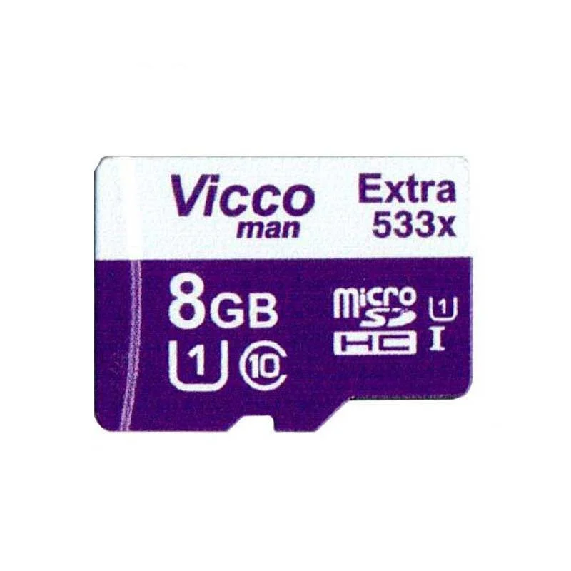 کارت حافظه microSDHC ویکو من مدل Extre 533X کلاس 10 استاندارد UHS-I U1 سرعت80MBpsظرفیت 8 گیگابایت