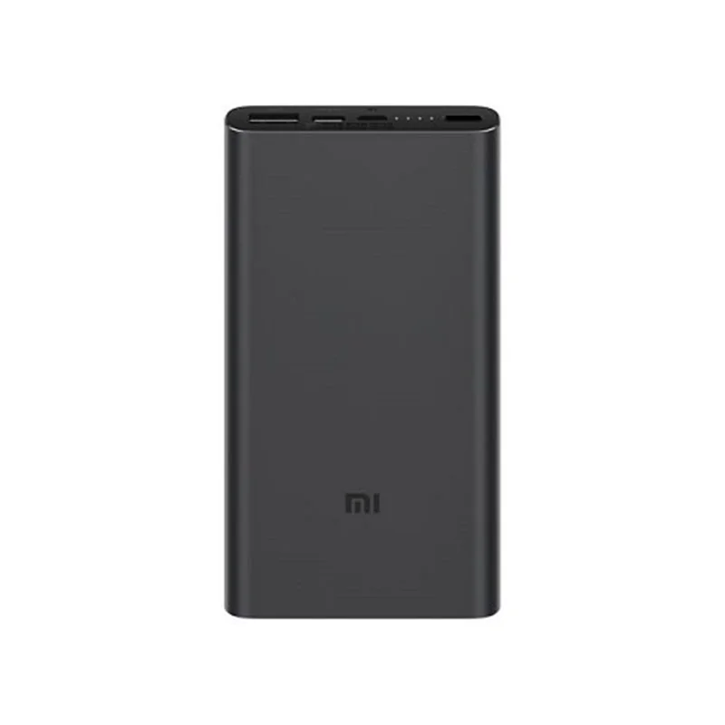 پاوربانک شیائومی مدل Redmi ظرفیت 10000 میلی آمپر ساعت به همراه کابل تبدیل microUSB