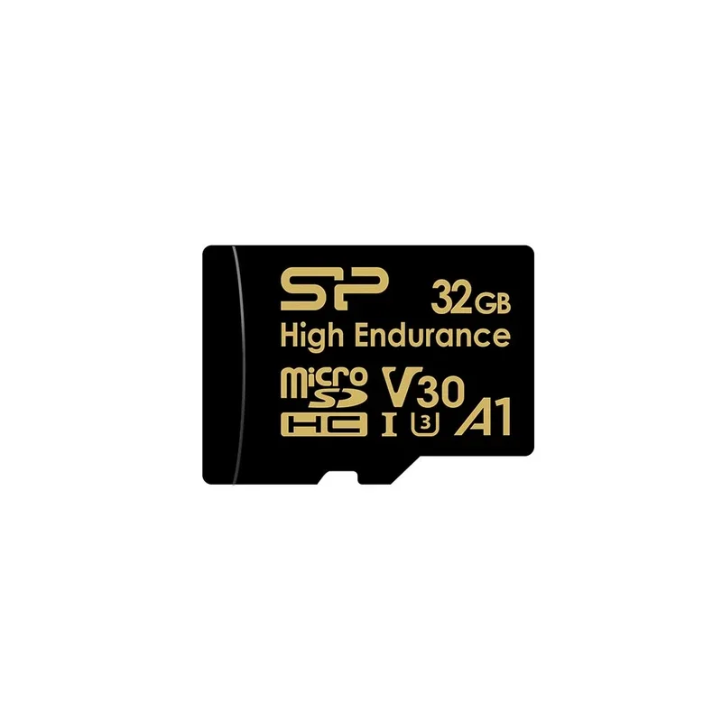 کارت حافظه microSDHC سیلیکون پاور مدل Golden series Superior کلاس 10 استاندارد UHS-I U3 سرعت 100MBps ظرفیت 32 گیگابایت