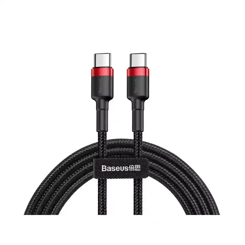 کابل شارژ باسئوس مدل Baseus Cafule Series Type-C PD2.0 با توان 100وات