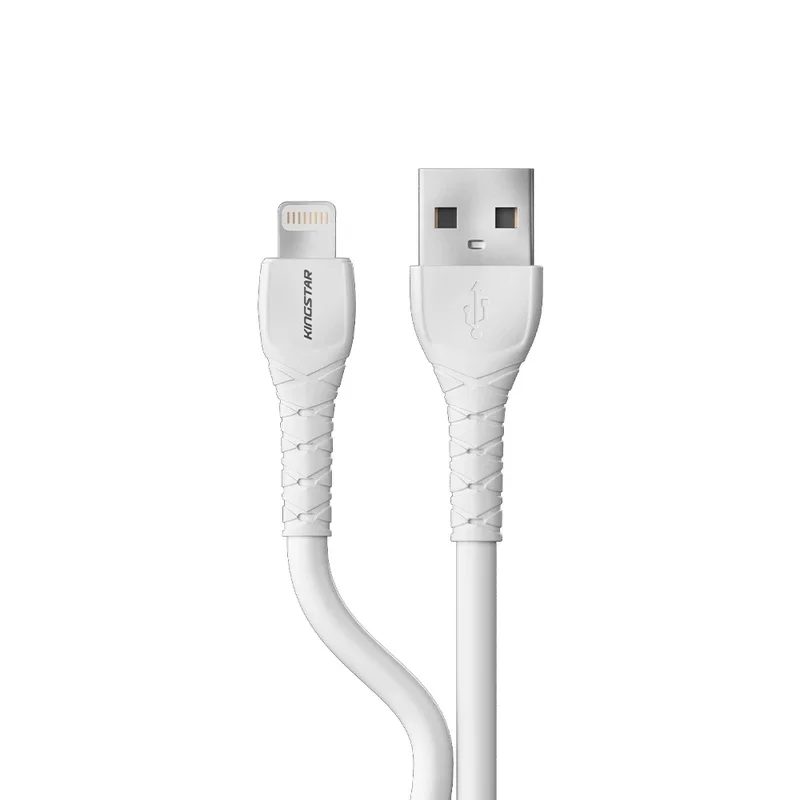 کابل تبدیل USB به لایتنینگ کینگ استار مدل K520I طول 0.25 متر