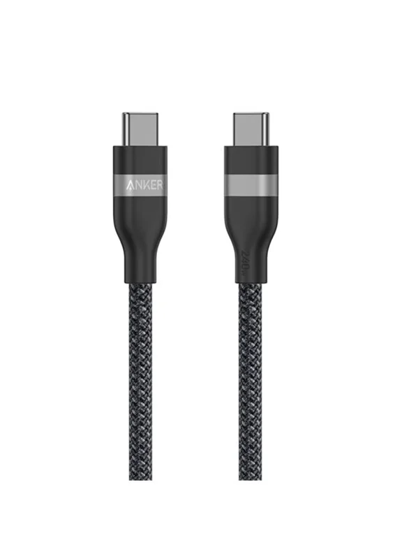 کابل انکر Anker Nano USB-C to USB-C Cable 240W طول ۱۸۰سانتی متر مدل A82E2