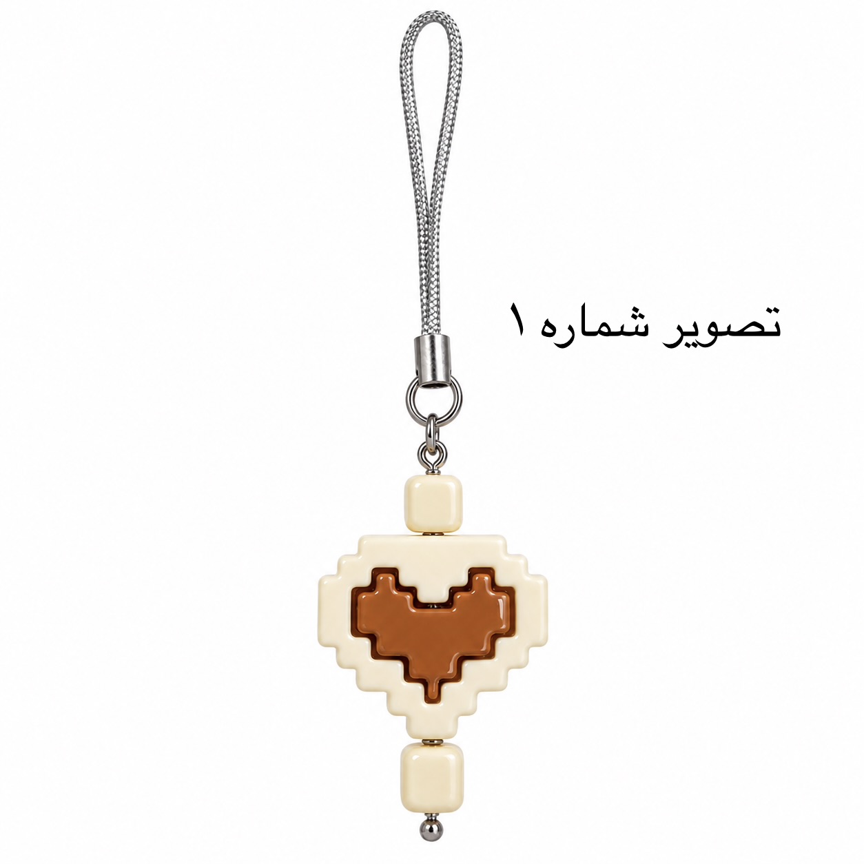 بند آویز فلش و موبایل مدل ستاره و قلب