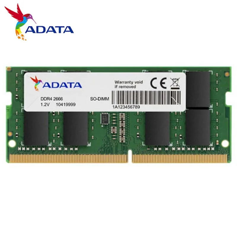 رم لپ تاپ DDR4 تک کانال DDR4 2666 ای دیتا مدل PC4-21300 ظرفیت 32 گیگابایت