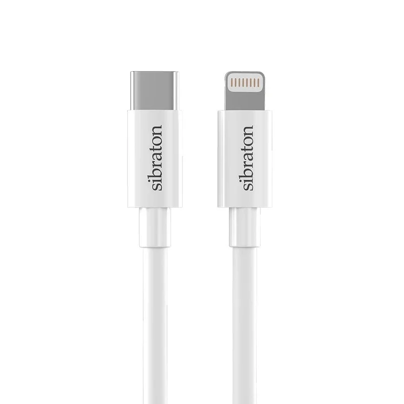 کابل تبدیل USB-C به لایتنینگ سیبراتون مدل S280i طول 1.1 متر