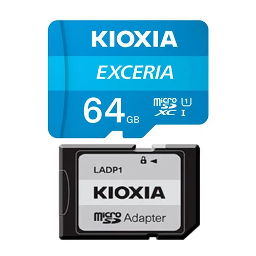 کارت حافظه‌ microSDHC کیوکسیا مدل Exceria C10 U1 64GB