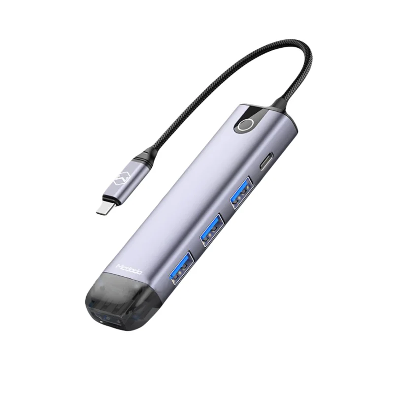 هاب 6 پورت USB-C مک دودو مدل HU-7740